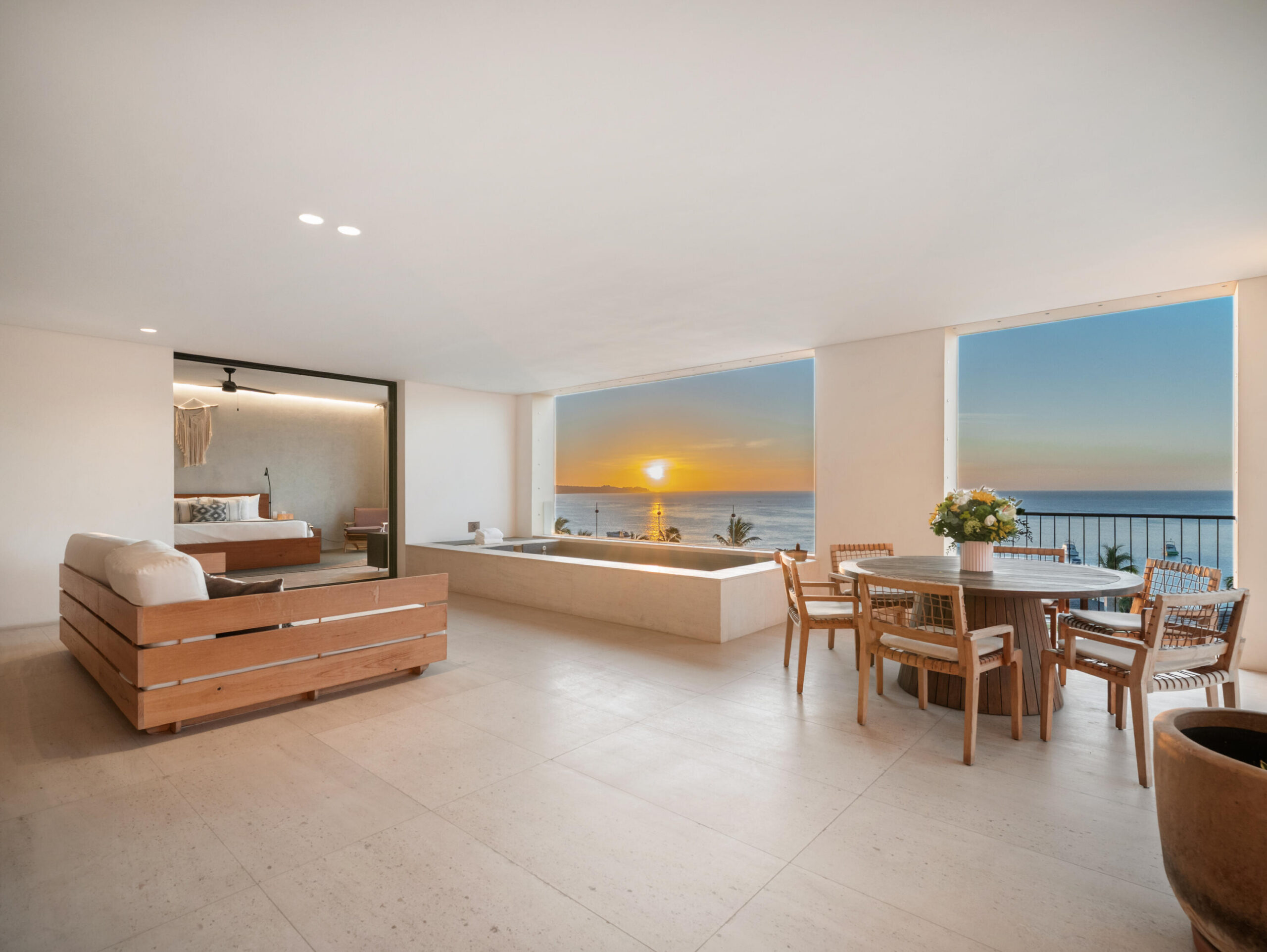 Cabo Luxury Hacienda Csl Experience elevated beachfront living at 1 Homes Cabo Residence 6-303, a beautifully designed two-bedroom plus den home within the exclusive Hacienda Beach Club & Residences Phase II community. Perfectly positioned along Medano Beach, this oceanfront property captures impressive for sale