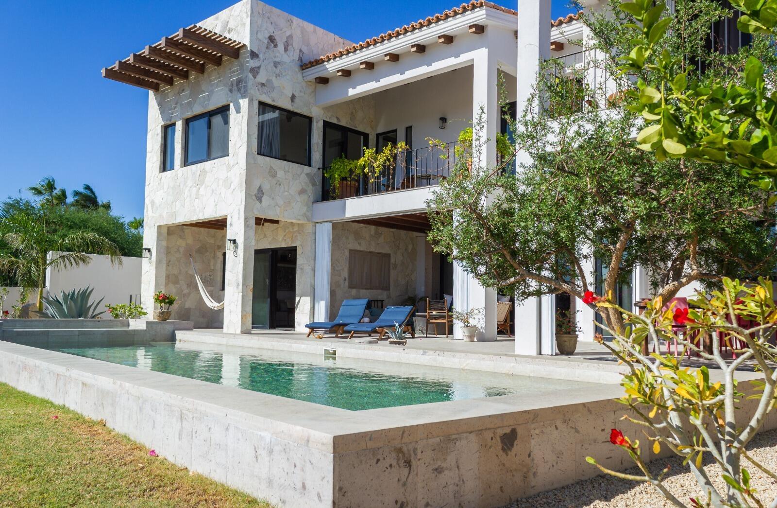Cabo Luxury Palmilla Estates Welcome to the epitome of opulence and functionality! This sprawling 5-bedroom, 6-bathroom estate nestled in the prestigious Palmilla Estates offers an unparalleled blend of elegance and efficiency.Bedrooms: Five spacious bedrooms designed for comfort and privacy, providing ample space for relaxation and rejuvenation.Bathrooms: Six beautifully appointed bathrooms, each exuding sophistication and convenience.Efficient Design: Meticulously crafted to embrace modern efficiency without compromising on luxury, ensuring sustainability and cost-effectiveness.3-Car Garage: A generous three-car garage providing secure parking and ample storage space for your vehicles and belongings. for sale