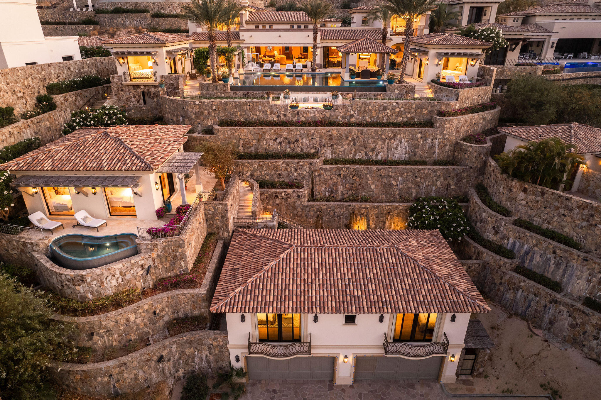 Cabo Luxury Brisas Experience coastal luxury in this stunning new-construction residence located within the exclusive gated community of Cabo Del Sol. Positioned on one of the most coveted streets in Las Brisas, this fully funded home offers breathtaking for sale