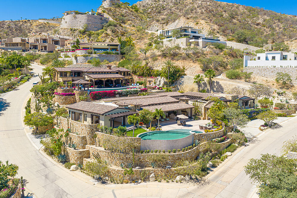 Cabo Luxury Section 1- Las Colinas Las Colinas 25 is an exceptional six-bedroom estate with unobstructed for sale