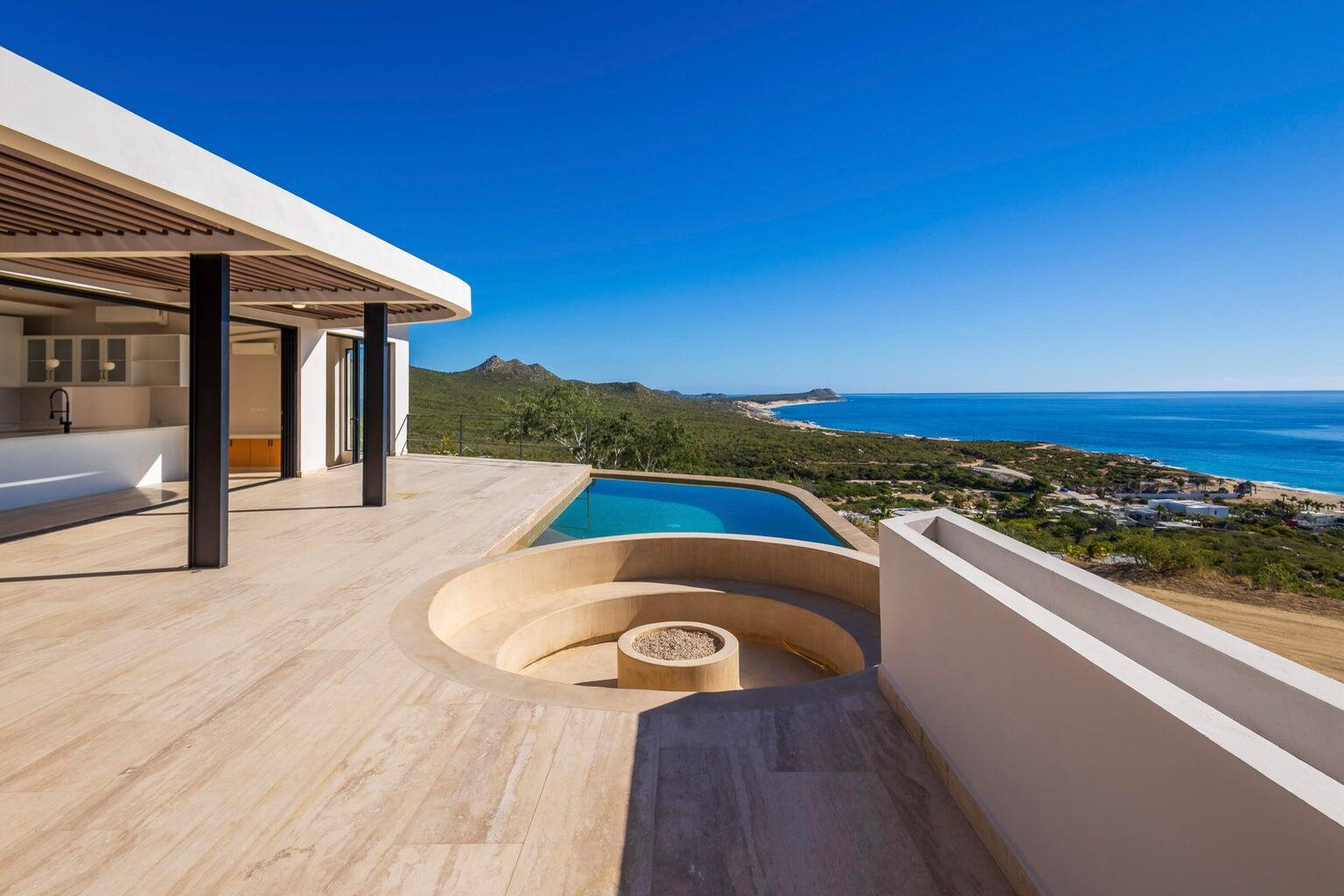 Cabo Luxury Residenciaslomastule Serene Hilltop Property Overlooking Chileno Bay, Los Cabos CorridorNestled on nearly 2 acres in the heart of the prestigious Los Cabos corridor between San Jose del Cabo and Cabo San Lucas, this exceptional estate offers unmatched privacy, panoramic for sale
