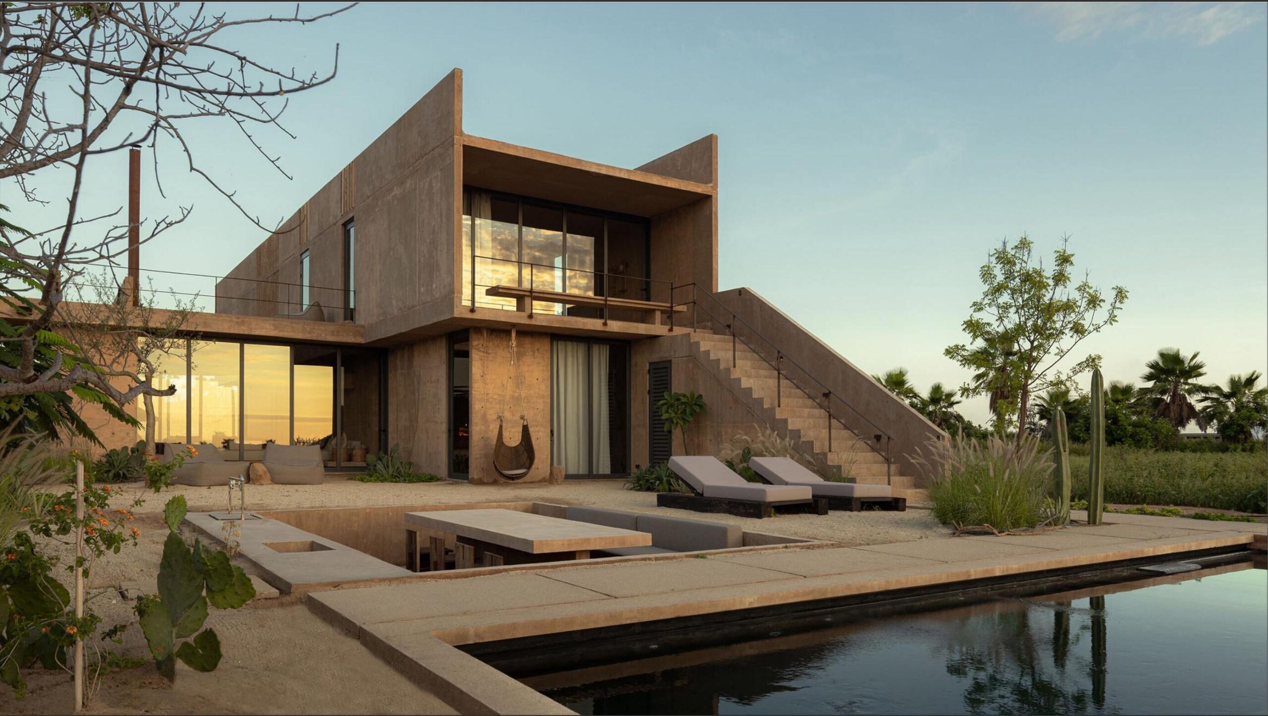 Cabo Luxury Pescadero Own a permanent seat inside one of the world's most awarded wellness destinations.Located within the exclusive Paradero Hotel Todos Santos part of Leading Hotels of the World, in the heart of El Pescadero, this extraordinary 4-bedroom villa is the only real definition of luxury living in Todos Santos. These branded residences offer more than 300 square meters of beautifully designed interior living space, blending brutalist contemporary architecture with the raw beauty of the desert landscape, creating a seamless indoor-outdoor experience unlike anything else in the Baja. Designed with the same philosophy that made Paradero internationally recognized for its architecture, wellness experiences, and Michelin-recognized hospitality, this fully furnished villa combines privacy, design, and effortless resort living. The home features expansive social areas, spacious bedroom suites, custom-crafted Mexican furnishings, and an atmosphere that embraces natural light, tranquility, and connection with the surrounding environment.In the middle of the masterplan, the residence owners will enjoy the Longevity center, which is the community's vibrant social hub, centrally located within Paradero Homes. Built around four pillars: Healthy Culinary Culture, Mind and Body, Movement, and Human Connections. The Clubhouse features a family-friendly food market and cafeteria, a one-of-a-kind spa with unseen architecture, the most thoughtful Human Performance (fitness) center program, and versatile indoor-outdoor recreation spaces. The Clubhouse will also feature a private music space, where homeowners can find inspiration and creation, free from the noise of the outside world.Owners also enjoy access to the world-class amenities of Paradero, including the iconic infinity pool, spa and wellness experiences, farm-to-table dining, yoga, hiking, curated outdoor adventures, and concierge-style services that have positioned the property among the most sought-after luxury destinations in Baja California Sur.Perfectly located between Todos Santos and the Pacific coastline, this villa offers a rare opportunity to own a design-forward residence inside one of the most unique hospitality concepts in Mexico. Whether used as a private retreat, investment property, or lifestyle purchase, Paradero Residences delivers a level of exclusivity, architecture, and experience that is truly unmatched in the area.Paradero Residences are located a short drive away from the wild and swimmable beach of Las Palmas, the surf break of San Pedrito and Cerritos Beach, as well as 10 minutes away from downtown Todos Santos and 1 hour drive to the International Airport of San Jose Del Cabo. for sale