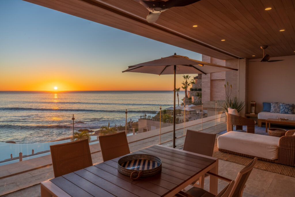 Cabo Luxury Section 28- Ocean Residences Discover an unparalleled sense of volume at Querencia Oceanside Residence B-102. This 3-bedroom sanctuary offers the expansive square footage typically reserved for 4-bedroom layouts, gifting you with a rare openness that redefines coastal luxury.Perched on the second floor of coveted Building B, renowned for superior privacy and the most breathtaking oceanfront sightlines, your elevation is perfectly calibrated. From your terrace, witness the rhythm of the sea: the arc of a wave, the silhouette of surfers, and the majestic breach of whales.Enjoy the pinnacle of Baja lifestyle with full Social and Golf memberships, granting access to world-class amenities including a Tom Fazio championship course and the vibrant Beach Club. This is the art of effortless living. – Querencia Ocean Residences, San Jose Corridor, San Jose Corridor, BS