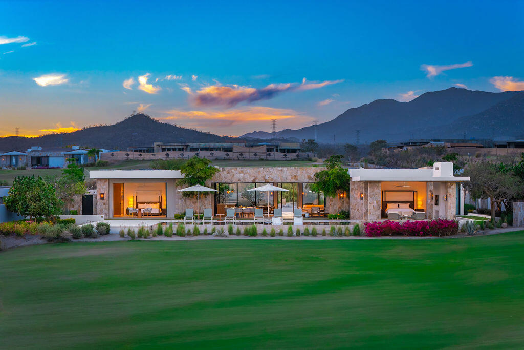 Cabo Luxury Section 10- El Parque Set within the coveted community of Querencia, Parque 27 is a brand-new 5 bedroom home offering over 4,600 square feet of refined interior living with five spacious bedrooms. Positioned along the highly desirable parque greenbelt, the residence enjoys privacy, lush surroundings, and beautiful ocean – Querencia, San Jose Corridor, BS