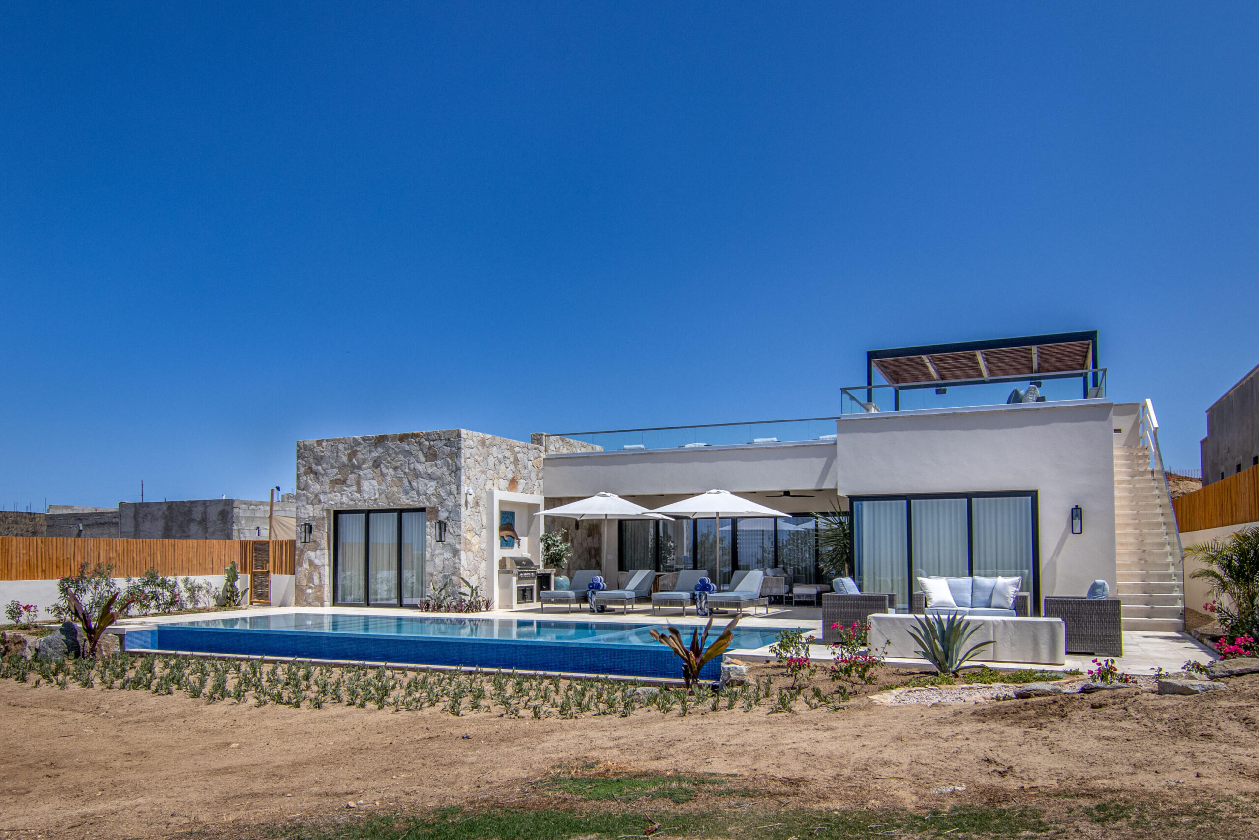 Cabo Luxury Residenciaslomastule Serene Hilltop Property Overlooking Chileno Bay, Los Cabos CorridorNestled on nearly 2 acres in the heart of the prestigious Los Cabos corridor between San Jose del Cabo and Cabo San Lucas, this exceptional estate offers unmatched privacy, panoramic for sale