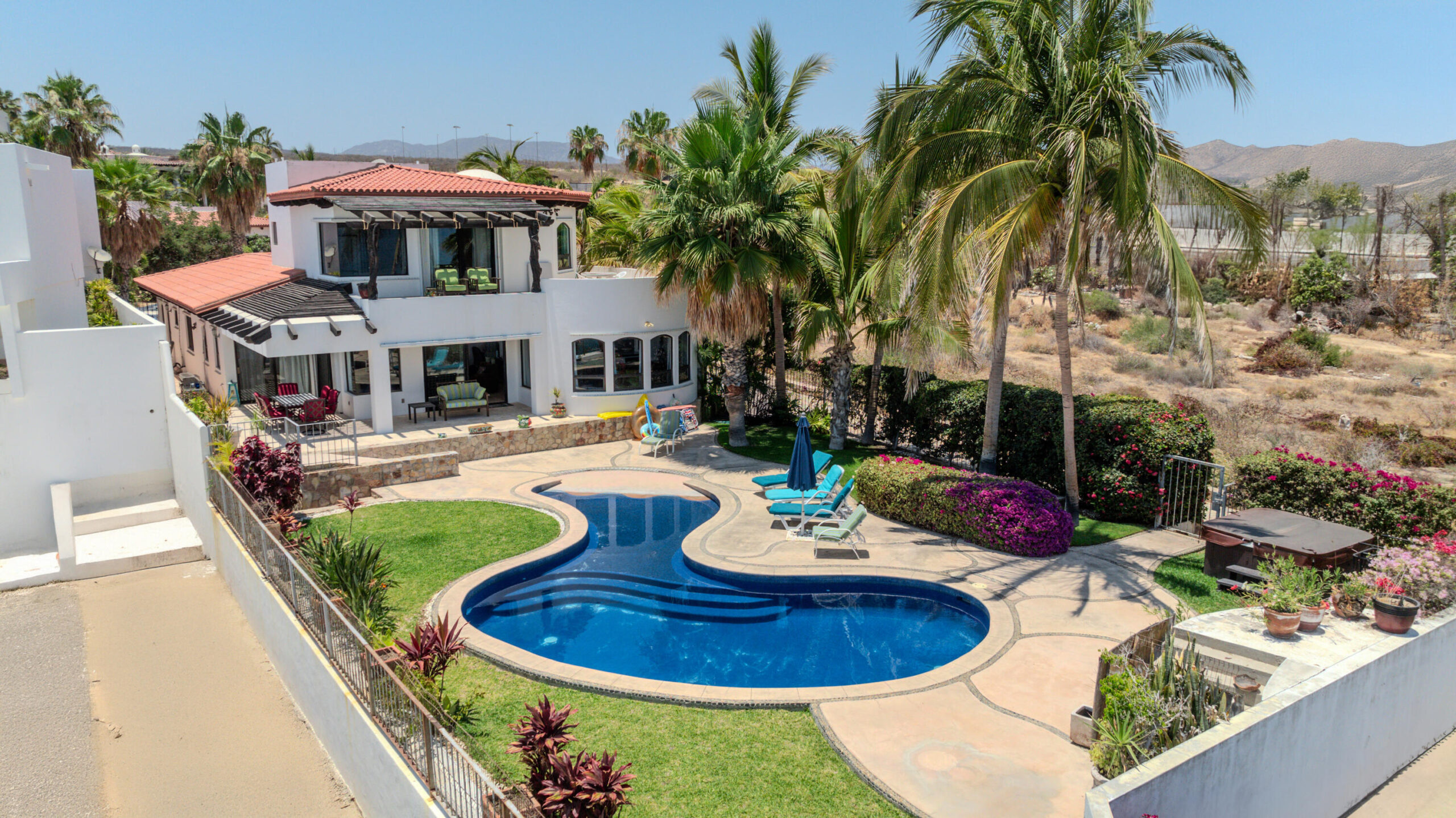 Cabo Luxury Palmilla Estates Welcome to the epitome of opulence and functionality! This sprawling 5-bedroom, 6-bathroom estate nestled in the prestigious Palmilla Estates offers an unparalleled blend of elegance and efficiency.Bedrooms: Five spacious bedrooms designed for comfort and privacy, providing ample space for relaxation and rejuvenation.Bathrooms: Six beautifully appointed bathrooms, each exuding sophistication and convenience.Efficient Design: Meticulously crafted to embrace modern efficiency without compromising on luxury, ensuring sustainability and cost-effectiveness.3-Car Garage: A generous three-car garage providing secure parking and ample storage space for your vehicles and belongings. for sale